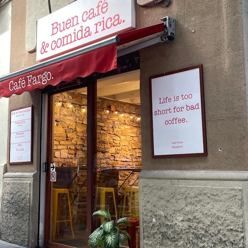 Café Fargo Specialty Coffee Sagrada Familia, Barcelona