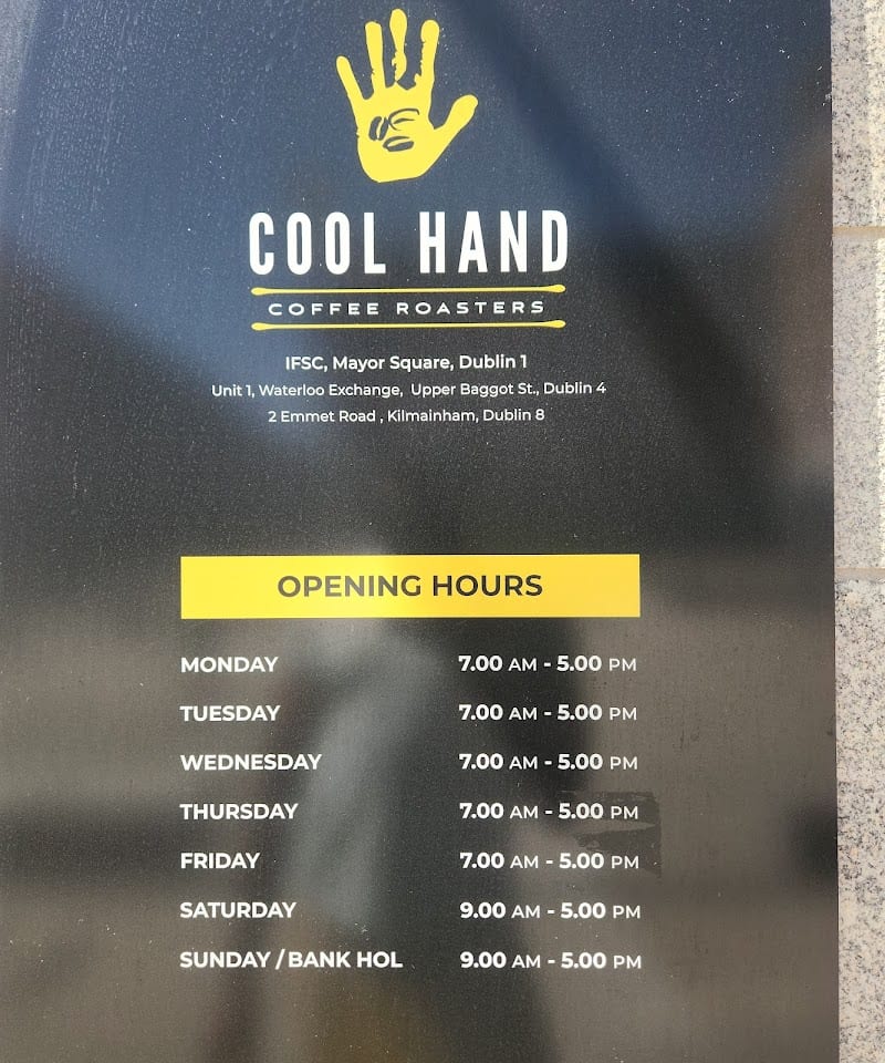 Cool Hand Coffee Roasters IFSC, Dublin