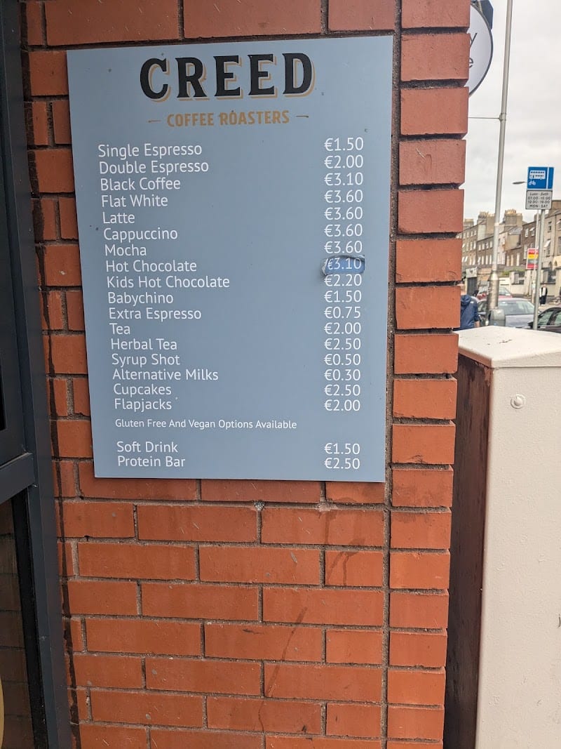 Creed Coffee Roasters Rathmines, Dublin