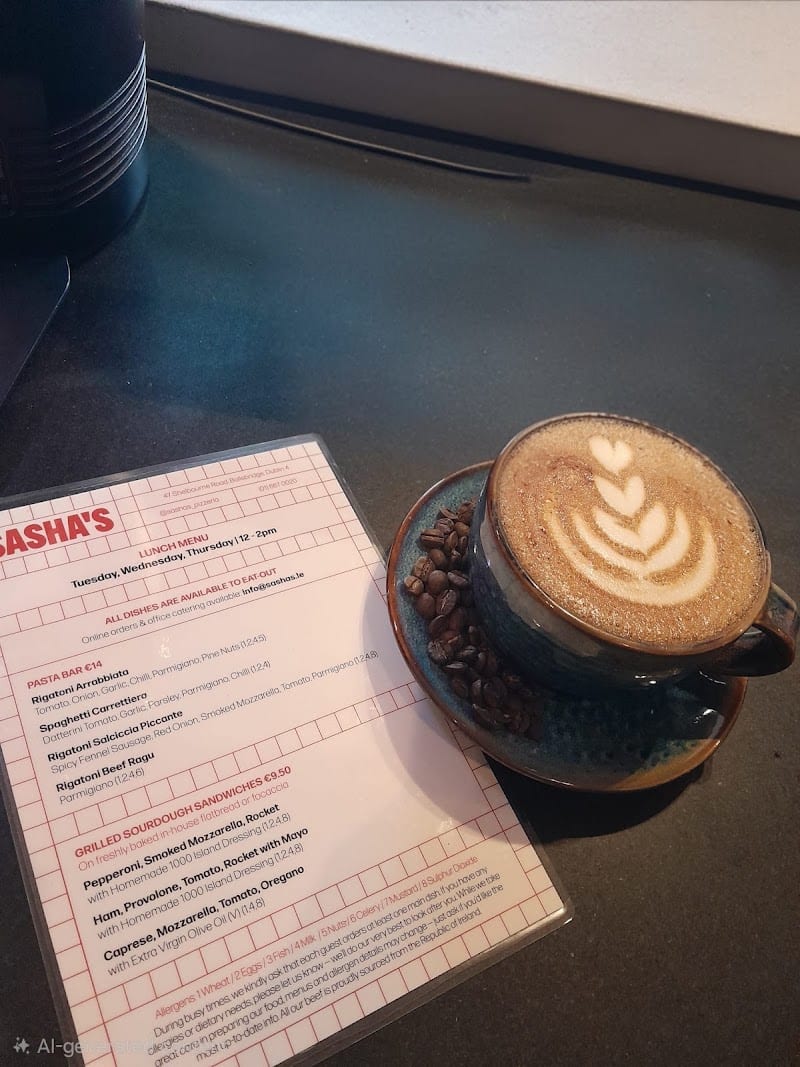 SASHA’S Coffee Bar, Dublin