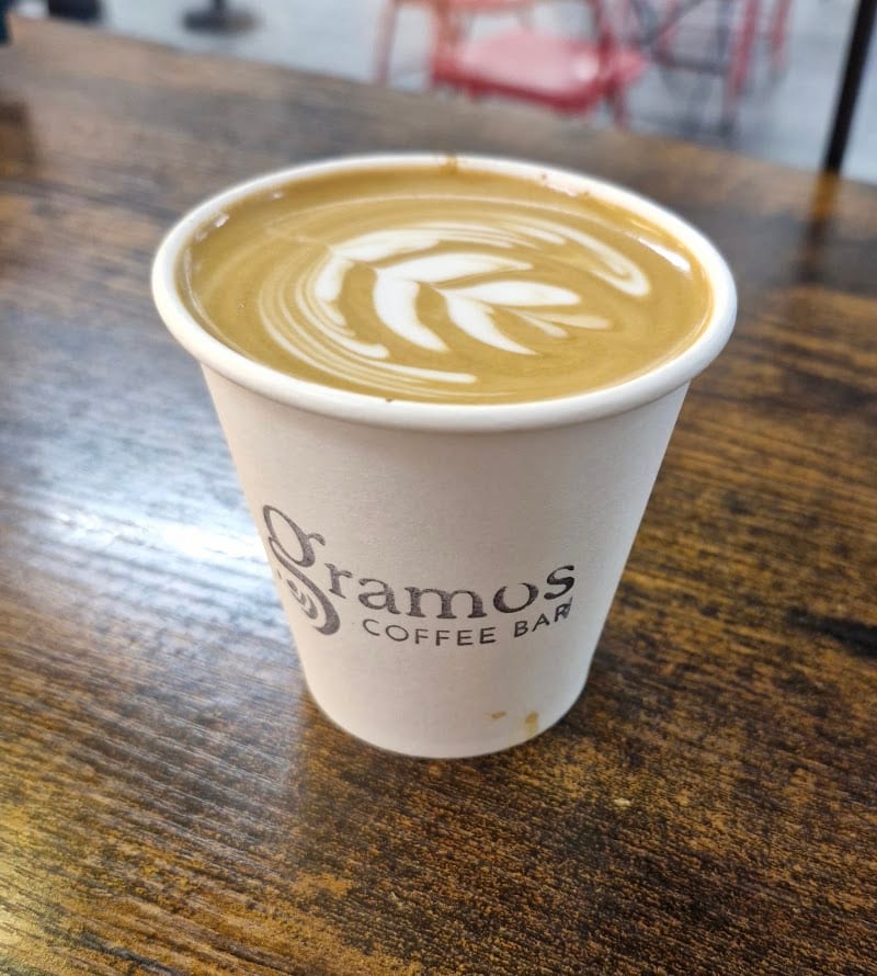 Gramos Coffee Bar (underground, sub-level -1), London
