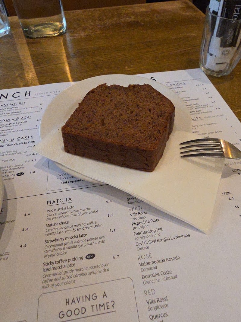 Notes Coffee Roasters & Bar, London