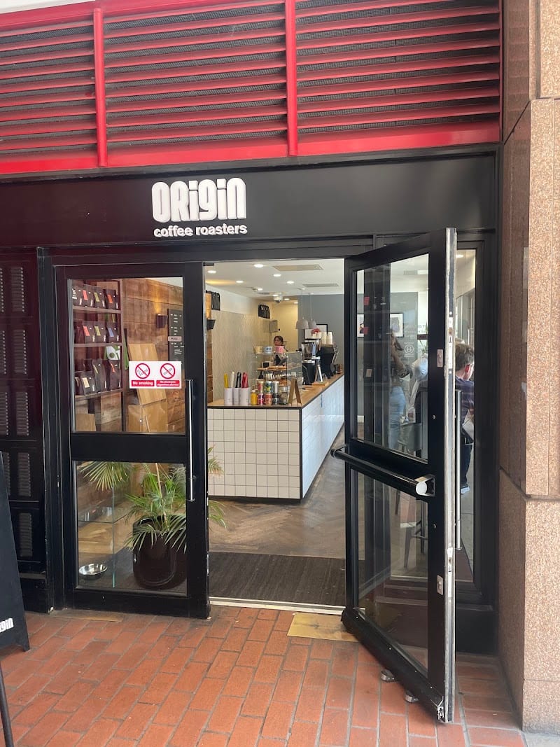 Origin Coffee at The British Library, London
